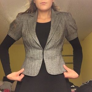 THE LOFT herringbone Blazer